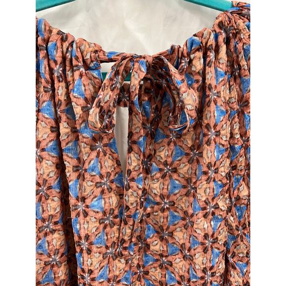 Marie Oliver Geometric Print Blouse size M - Picture 5 of 7